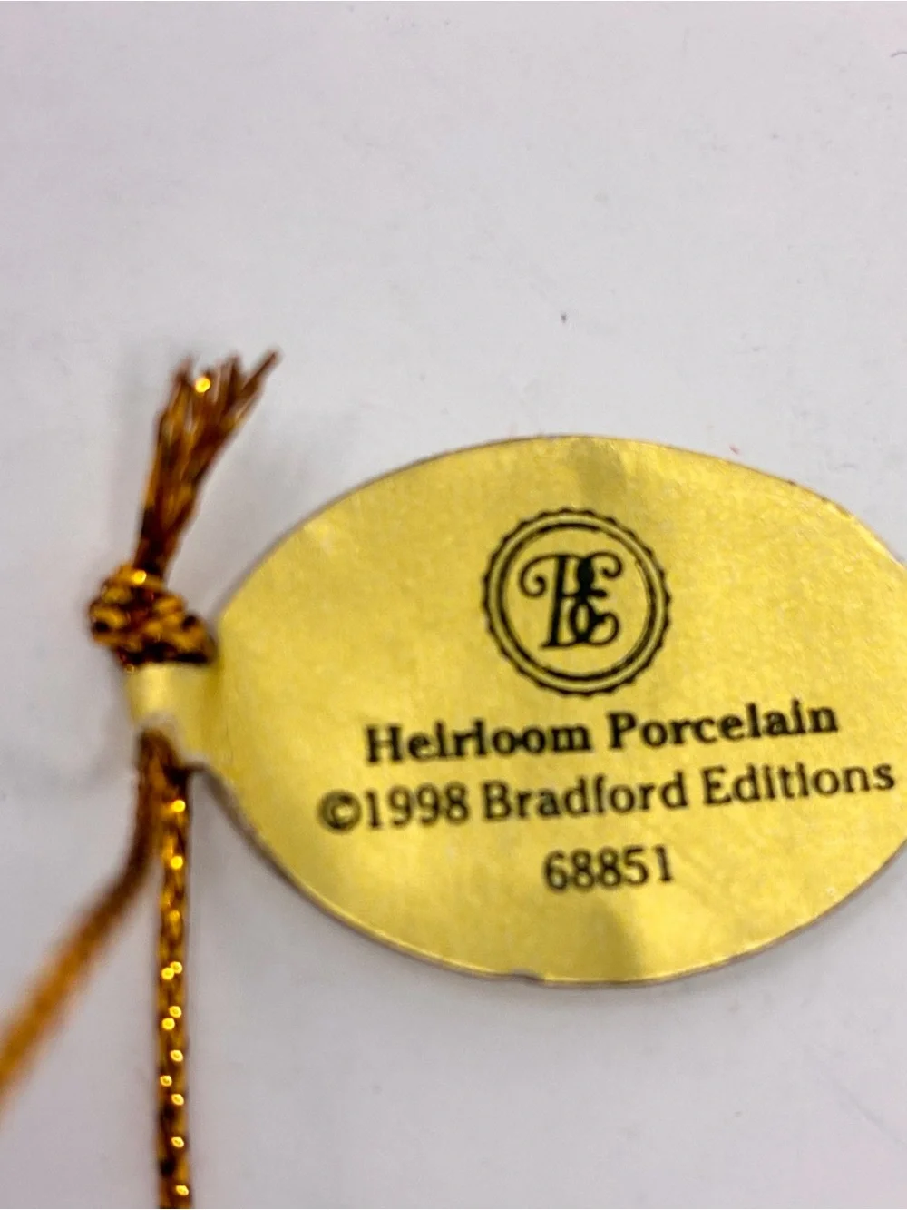 Circle Of Love Lena Liu Heirloom Porcelain Butterfly Floral Christmas Ornament